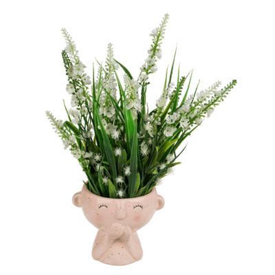 Vaso decorativo per piante, Happy Faces,