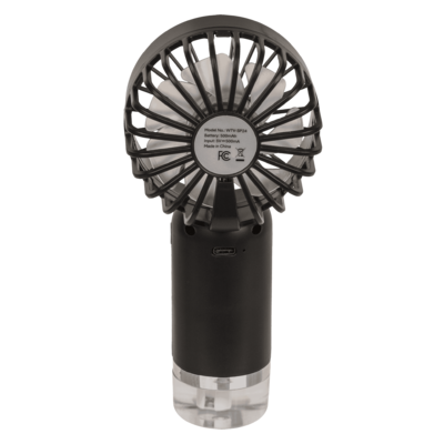 Ventilator mit Luftbefeuchter, 16,5 x 7,5 x 5 cm,