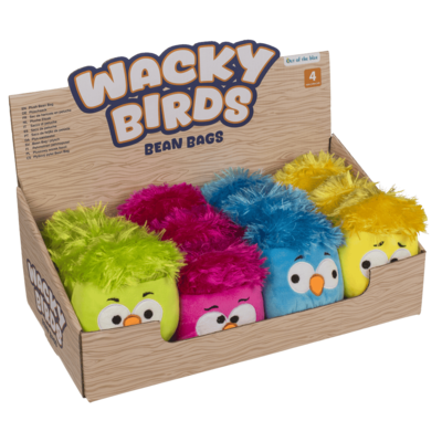 Verrückter Plüsch-Vogel, Bean Bags, X cm,