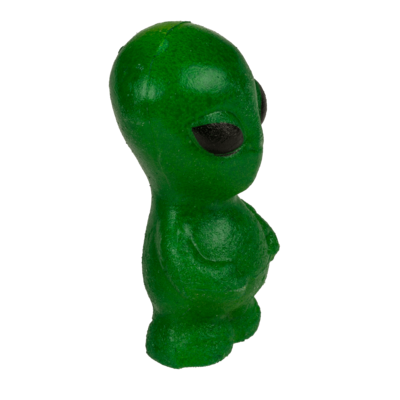 Wachsender Alien im Ufo, ca. 8 x 5,5 cm,