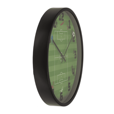 Wall clock, Football, 30 x 30 x 4,5 cm,