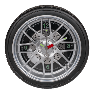 Wall clock, Wheel with 16 LED,