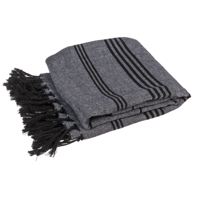 White/black coloured Fouta Towel