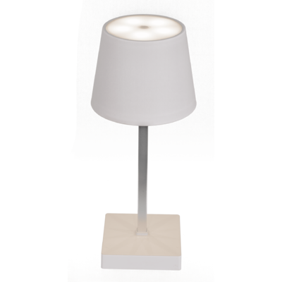 White Table lamp with LED,
