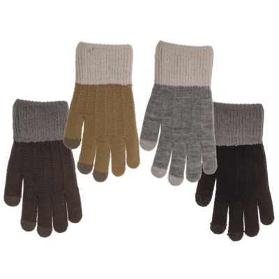 Winter gloves with touch function,