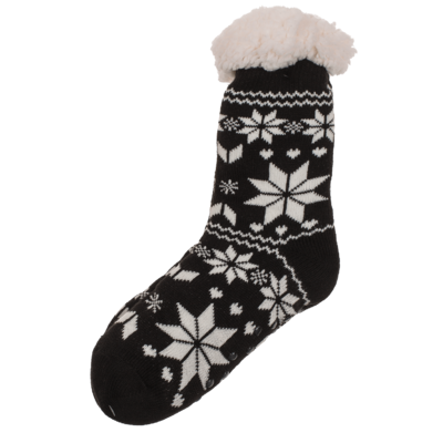 Woman comfort socks, Big Ice Flower,