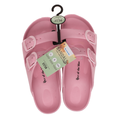 Woman sandals, pink, size 37/38,