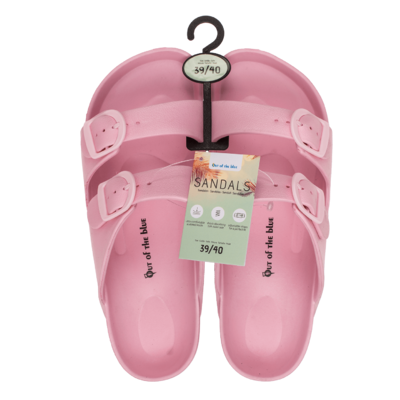 Woman sandals, pink, size 39/40,