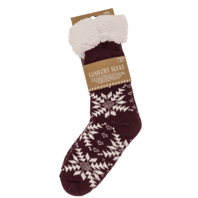 Women comfort socks, Modern Ice Flower,