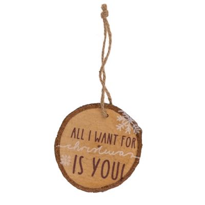Wooden decoration hanger, Traditional Christmas,