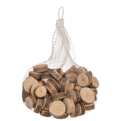 Wooden decoration slices small,