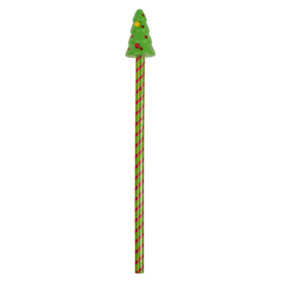 Wooden Pencil, Christmas, approx. 2,2 x 21 cm,