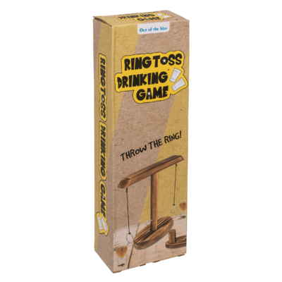 Wooden Ring Toss Drinking Game,