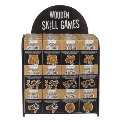 Wooden skill game, Puzzle,