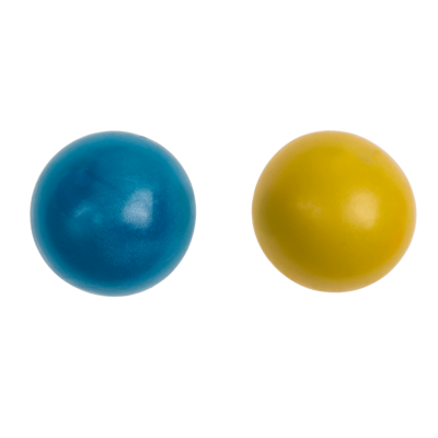 XL Ultra soft anti stress ball, Metallic,