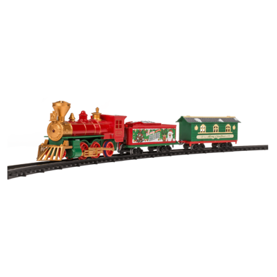 Xmas-train, Incl. rail circuit,