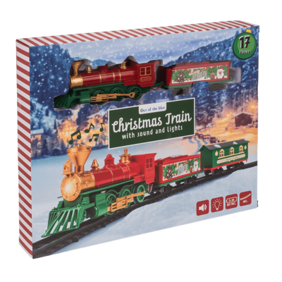 Xmas-train, Incl. rail circuit,