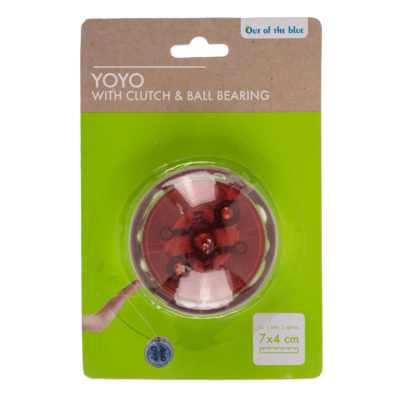 Yo-Yo en matière plastique avec raccord &palier,