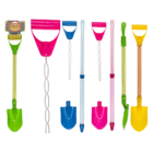 3-in-1 Bubble Wand, Water Pump, and Beach Shovel,