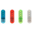 3 LED USB lámpara, 6 cm, 4 colores ass.,