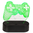 3D-Lamp, Game Controller, with 6 LED,
