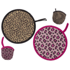 Abanico de bolsillo plegable, leopardo