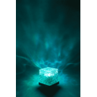 Acryl-Lampe, Waves, 11,5 x 11,5 x 11,5 cm,