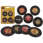 Aimant pour frigo, Disque vinyl retro,