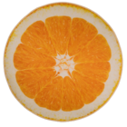 Alfombra decorativa, naranja, d.: aprox, 80 cm,
