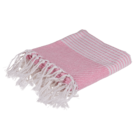 Asciugamano Fouta bianco/rosa (per sauna &,