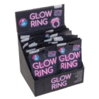 Bague flourescent, Glow, D: 4,5 mm,