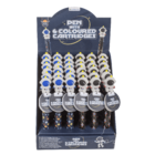 Ball Pen with 6 coloured cartridges, Space,