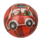 Balle squeeze, Santa's Crew, 6 cm, 4 ass.,
