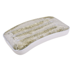 Bath pillow with glitter, Silver,