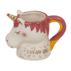 Becher, Einhorn, Dream Big, 15 x 11 cm,