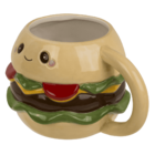 Becher, Kawaii Burger, aus Dolomit,