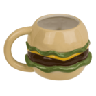 Becher, Kawaii Burger, aus Dolomit,