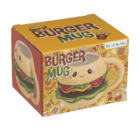 Becher, Kawaii Burger, aus Dolomit,