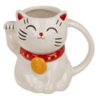 Becher, Lucky Cat, aus Dolomit,