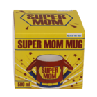 Becher, Super Mom, aus Steingut,