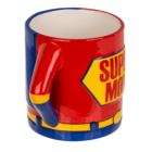 Becher, Super Mom, aus Steingut,