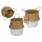 Belly basket made of seagrass,