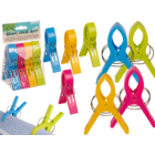 Big beach towel clips, colorful,