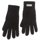 Black colored mens gloves with 3M inner lining,