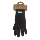 Black colored mens gloves with 3M inner lining,