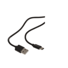 Black USB cable, Typ Micro,