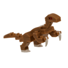Bloques de construcción, Dinosaurio, aprox. 9 cm,