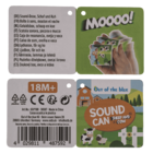 Boîte sonore, mouton et vache assortis