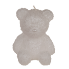 Bougie, ours en peluche,