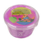Bouncing putty in plastic tin,